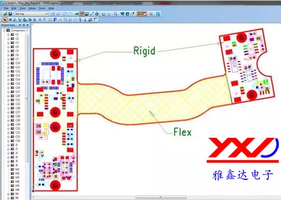 圖 4：剛性/柔性<a href=http://www.pingjiaxiang.cn/ target=_blank class=infotextkey>電路</a>板允許最大限度地利用可用空間